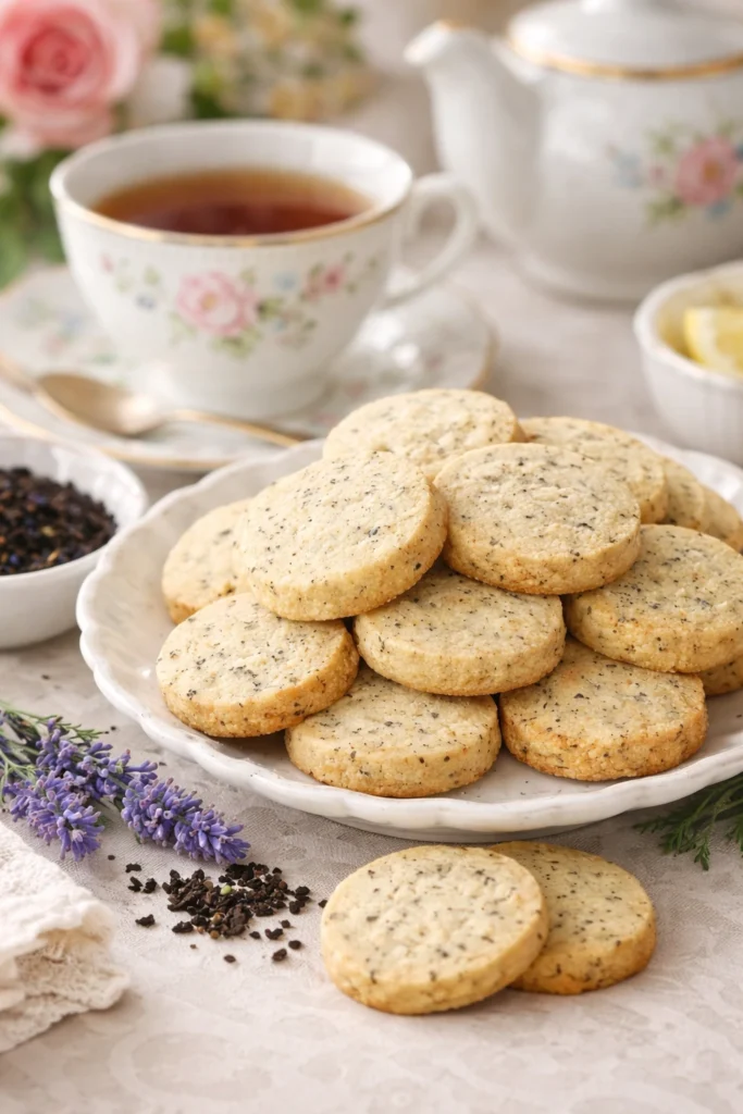 Earl Grey Cookies Earl Grey Biscuits in