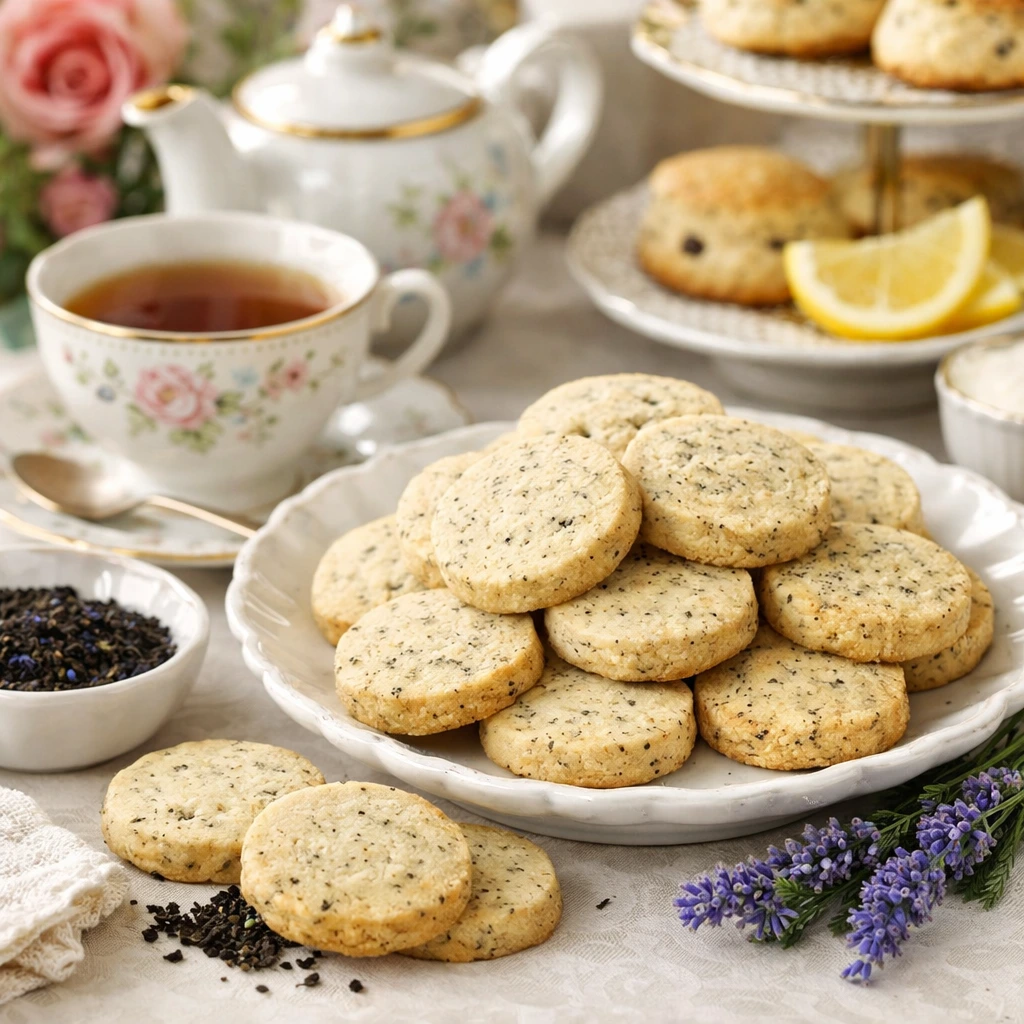 Earl Grey Cookies Earl Grey Biscuits in