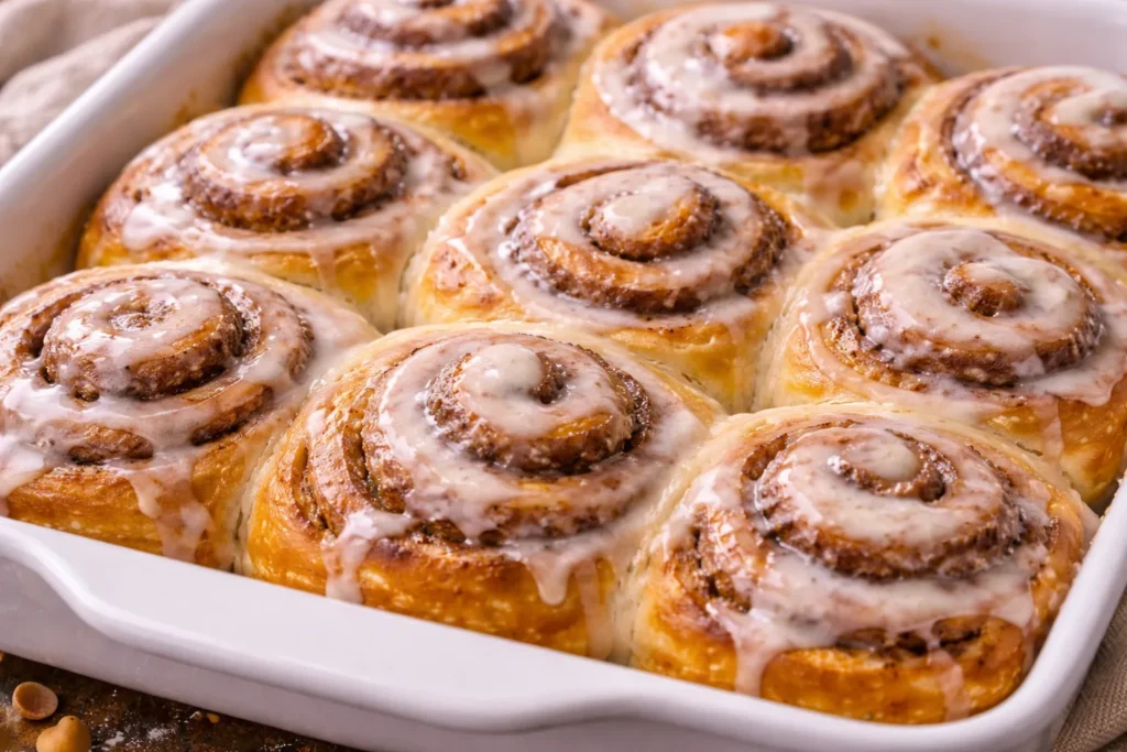 Cinnamon Rolls with Heavy Cream