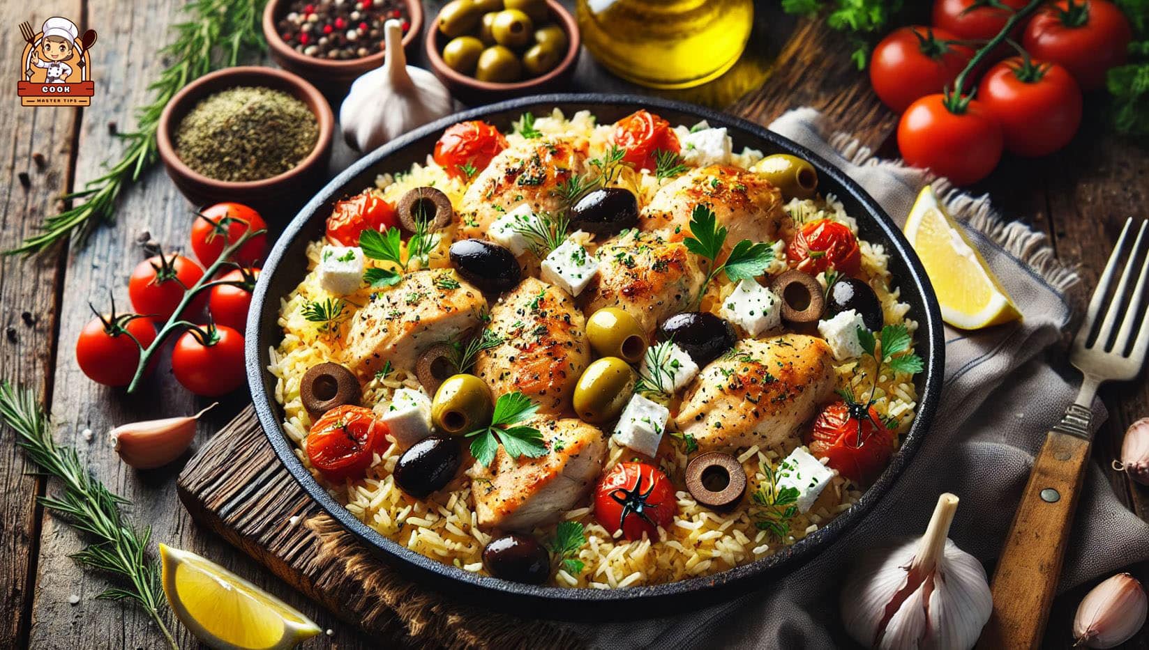 The Ultimate Guide to Greek Chicken and Rice Skillet