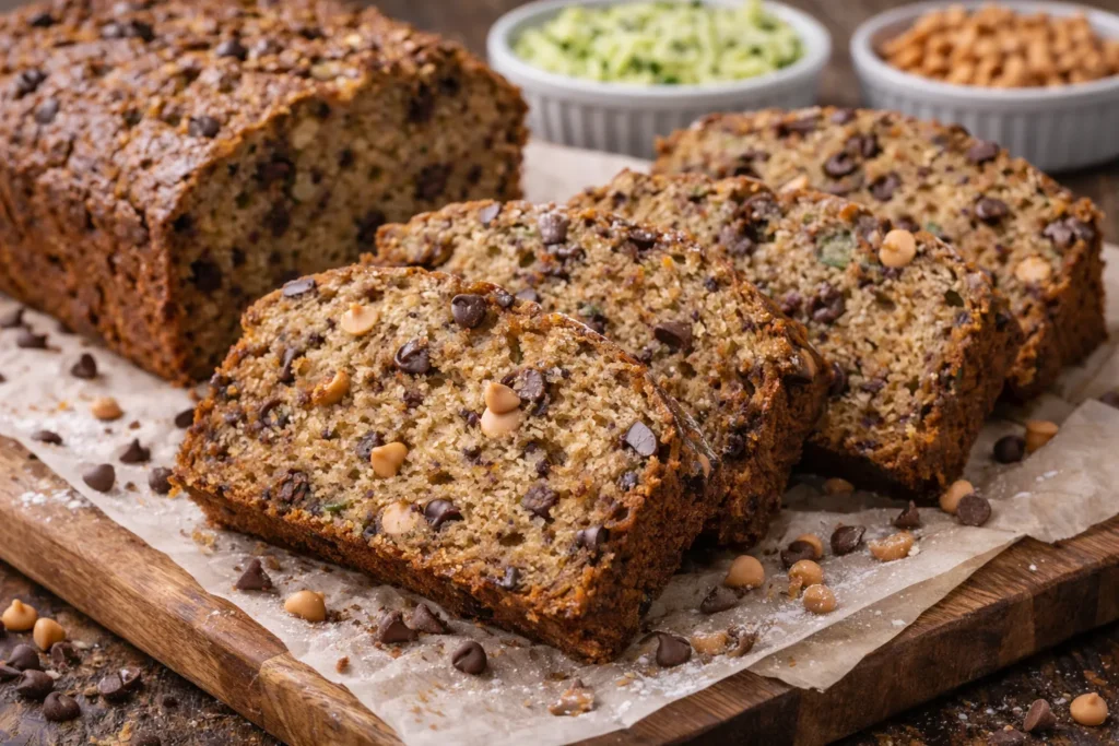 Zucchini BreadPeanut With Butter Chocolate
