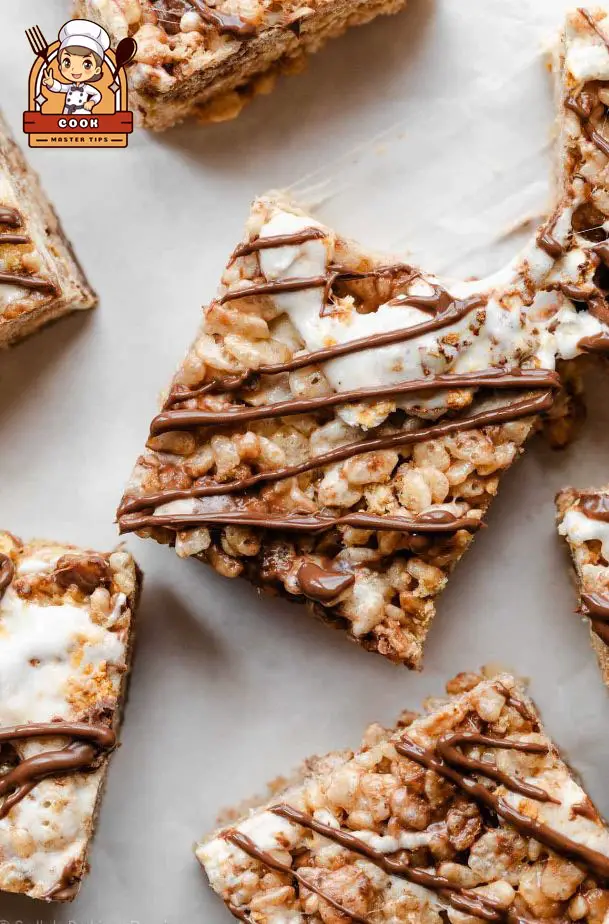 Gourmet S’mores Rice Krispie Squares