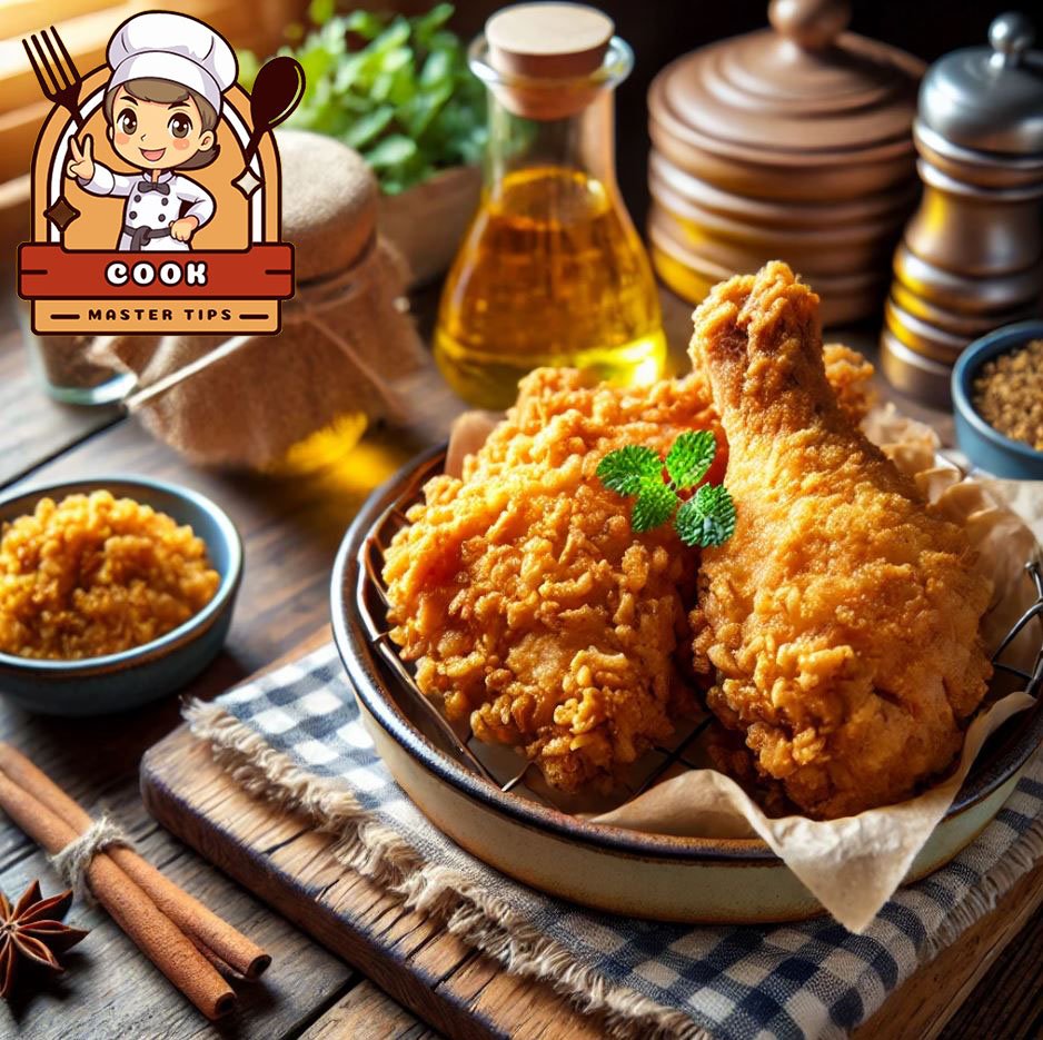 Crispy Golden Fried Chicken