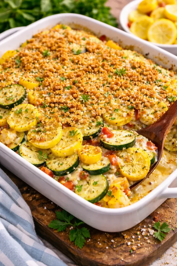 Peg's Summer Squash Bake