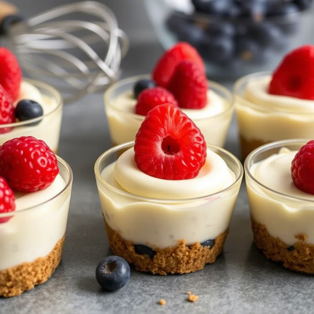 No-Bake Cheesecake Cups A Perfect Fireless Cooking Recipe