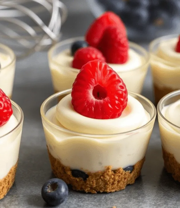 No-bake cheesecake