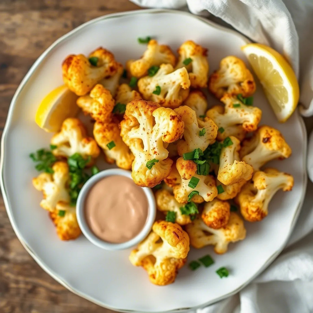 Roasted Cauliflower with Garlic and Butter – Low-Carb Keto & Gluten-Free Side Dish