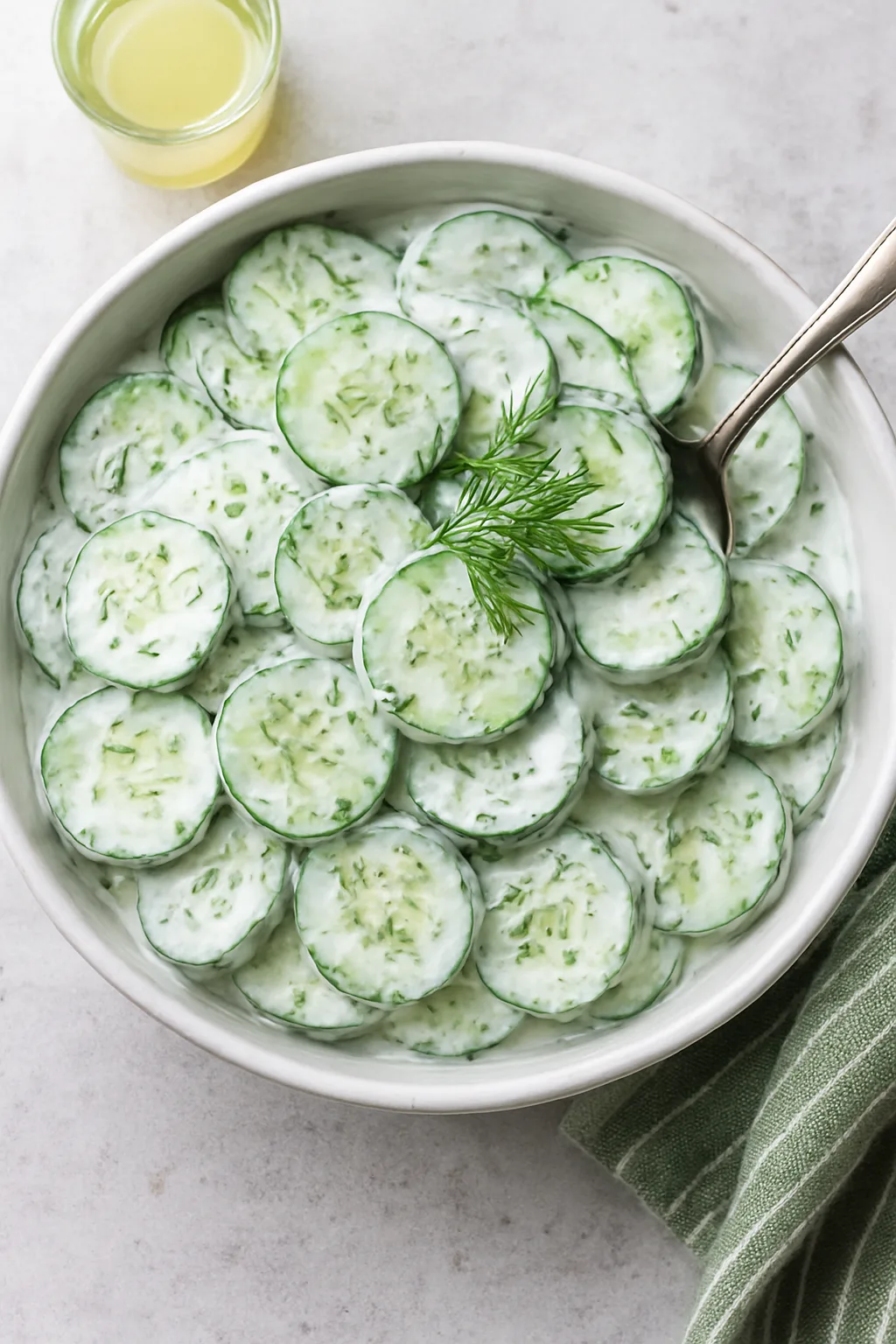 Creamy Cucumber Salad