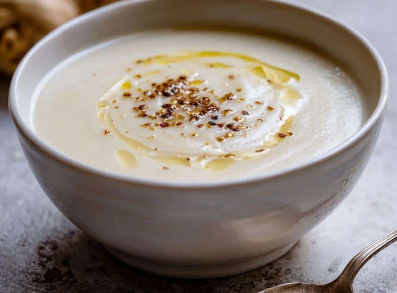 Supă Cremă de Țelină-Rădăcină – Delicatețea Surprinzătoare Care Încălzește Sufletul