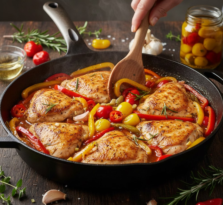 30-Minute Chicken Scarpariello: A Bold, Zesty Italian-American Classic Made Fast 29 30-Minute Chicken Scarpariello: A Bold, Zesty Italian-American Classic Made Fast