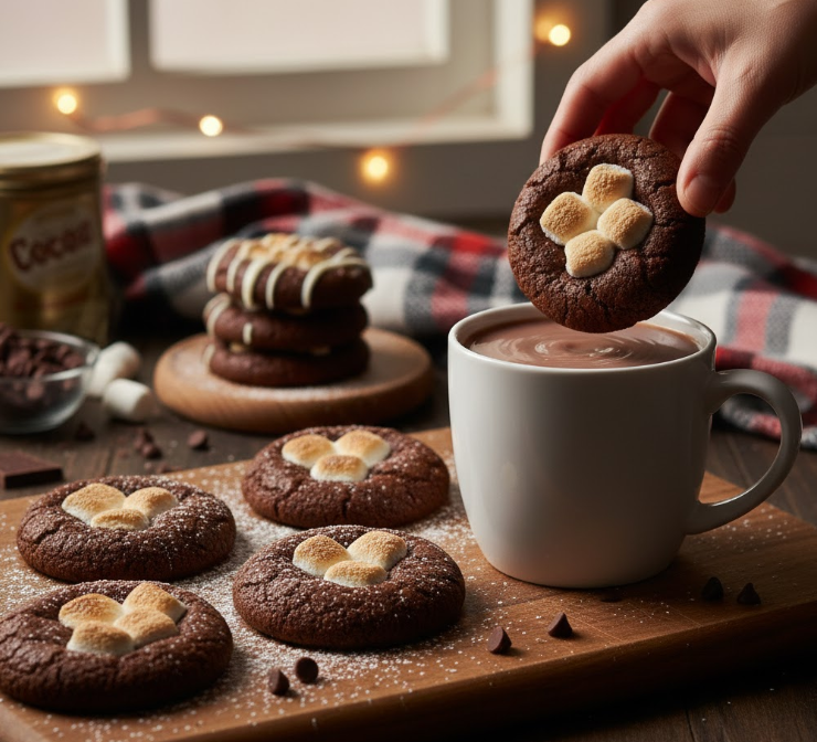 Marshmallow Hot Cocoa Cookies – The Ultimate Cozy Chocolate Cookie Experience 7 Marshmallow Hot Cocoa Cookies