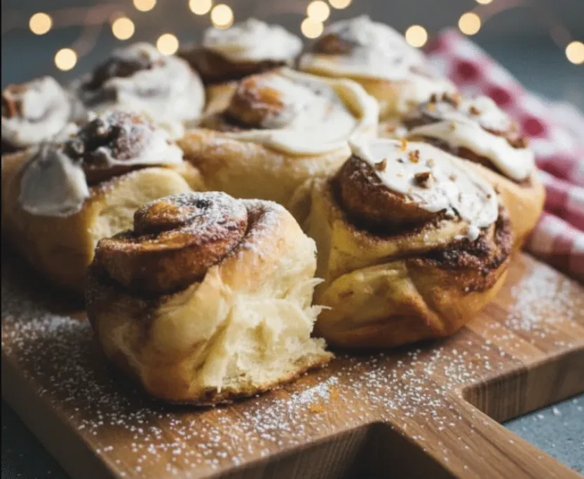 Sourdough Cinnamon Rolls