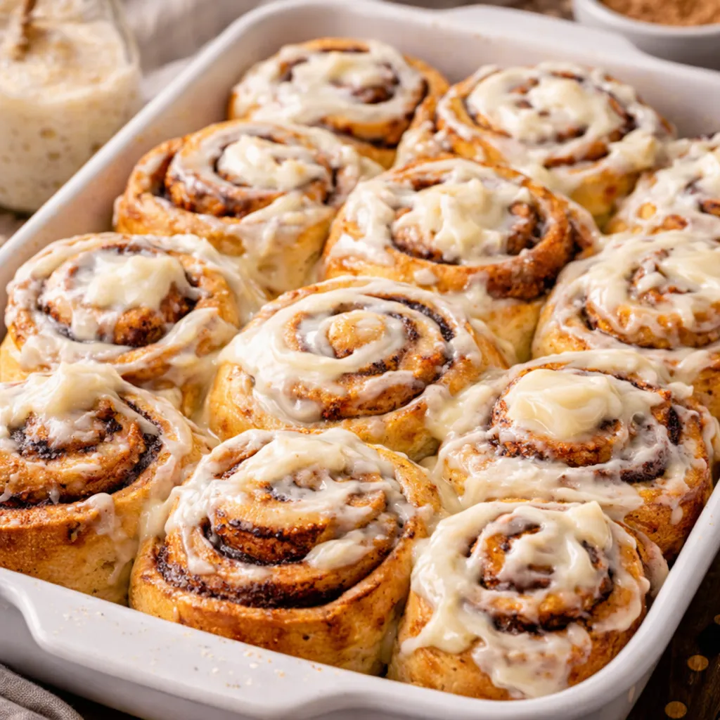 Sourdough Cinnamon Rolls